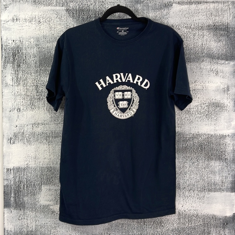 HARVARD T-SHIRT SIZE MEDIUM CHAMPION TEE